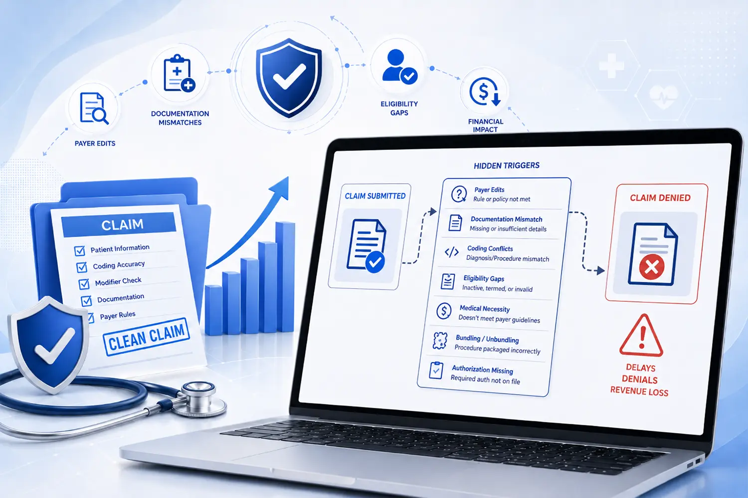 Why Clean Claims Still Get Denied Hidden Triggers Billing Teams Miss