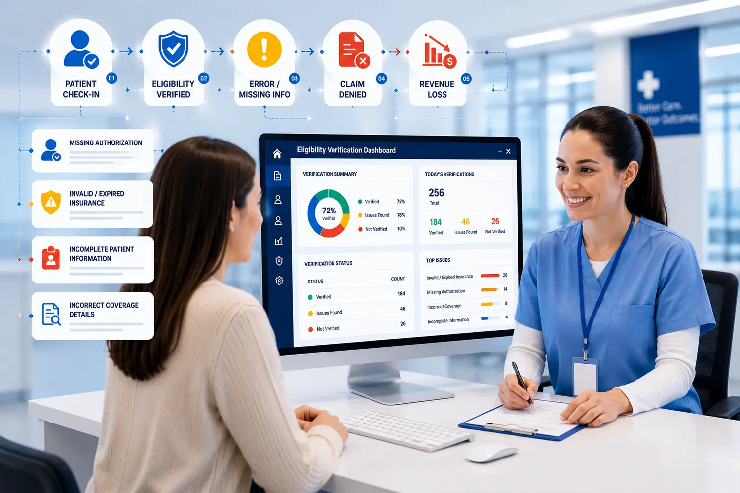 How Eligibility Verification Errors Create Revenue Leakage